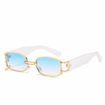 Female Sunglasses Korean Style Trendy Square Glasses – Bild 7