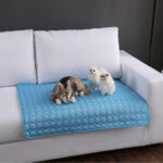 Pet Summer Portable Ice Silk Cooling Pad – Bild 3