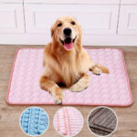 Pet Summer Portable Ice Silk Cooling Pad – Bild 4