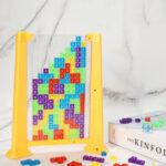 Tetris Game Colorful 3D Puzzle Tangram Math Toys – Bild 7
