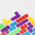 Tetris Game Colorful 3D Puzzle Tangram Math Toys – Bild 6
