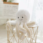 Lovely Simulation Octopus Pendant Plush Stuffed Toy – Bild 4