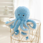 Lovely Simulation Octopus Pendant Plush Stuffed Toy – Bild 3