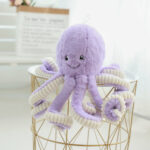 Lovely Simulation Octopus Pendant Plush Stuffed Toy – Bild 6