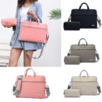 Elegante Damen Laptop-Tasche aus PU-Leder – Notebook-Aktentasche mit Schultergurt