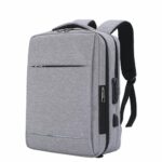 High Quality Multifunctional Solid Color Computer Backpack – Bild 4