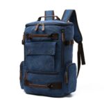 Large Canvas Shoulder Casual Backpack For Unisex – Bild 7