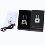 High Quality USB Travel Luggage Fingerprint Lock – Bild 4