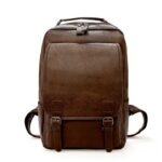 Elegant Casual PU Leather Backpack For Men – Bild 5