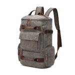 Large Canvas Shoulder Casual Backpack For Unisex – Bild 9