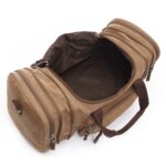 High Quality Waterproof Canvas Travel Duffel Bag For Men – Bild 2