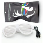 Voice-contor Led Glasses for Party Favors:Change with Music Drops – Bild 5