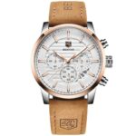 High Quality Fashion Leather Band Watch For Men – Bild 3