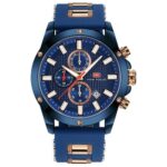 High Quality Quartz Watch For Men With Silicone Band – Bild 4