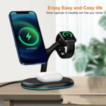 Three-in-one Magnetic Phone Headset Watch Wireless Charger – Bild 4