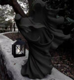Faceless Ghost Sculpture Halloween Ghoul Resin Sculpture Decoration – Bild 8