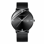 Business Casual Stainless Steel Quartz Watch For Men – Bild 2