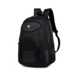 Black Oxford Cloth Business Large Backpack For Men