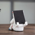 Simple Astronaut Mobile Phone Stand Student Desktop Holder – Bild 2