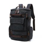 Large Canvas Shoulder Casual Backpack For Unisex – Bild 6