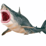 High Quality Megalodon Prehistoric Shark Model Figure Toy