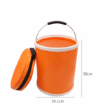 13L Thick Folding Canvas Bucket – Bild 3