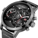 Double Movement Waterproof Quartz Watch For Men – Bild 2