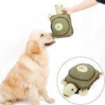 High Quality Pet Dog Tortoise Plush Toy – Bild 2