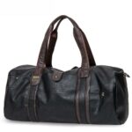 Leather Leisure Travel Duffel Bag For Men And Women – Bild 6
