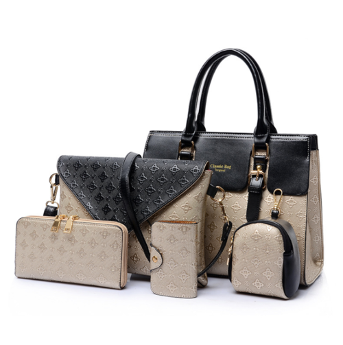2592927019814.png Hochwertiges Luxus-Handtaschen-Set aus Leder für Damen – Bild 1