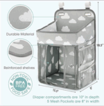 Portable Baby Crib Organizer Bed Hanging Bag – Bild 3