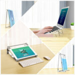 Portable Laptop Holder Stand Base Aluminum Alloy Notebook Riser – Bild 2