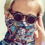 Women Brand Designer Retro Round Steampunk Sunglasses – Bild 10