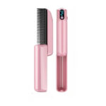 Negative Ion Hair Straightener Styling Comb Electric Hair Brush With