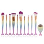 High Quality 10 Makeup Fishtail Brushes – Bild 3