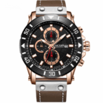 Fashion Sports Leather Wild Quartz Watch For Men – Bild 3