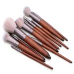 11 Pieces High Quality Makeup Brush Set – Bild 4