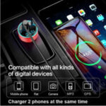 Bluetooth Transmitter Receiver Dual Usb Car Charger – Bild 5