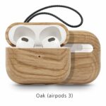 Back Cover Solid Wood Bluetooth Earphone Case – Bild 5