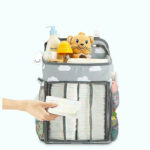 Portable Baby Crib Organizer Bed Hanging Bag – Bild 5