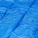 New Swimming Pool Cover 183CM Blue Cloth Round Mat – Bild 2