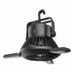 Solar Camping Light Foldable Fan Hanging Hook Rechargeable – Bild 7