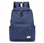 High Quality Grey Anti Theft Backpack – Bild 10