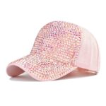 Flash Diamond Baseball Light Board Cap For Women – Bild 3