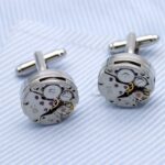 Steampunk Watch Cufflinks – Bild 2