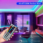 LED Strip Lights Lamp 5050 RGB Flexible Tape Diode – Bild 6