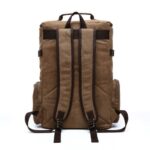 Large Canvas Shoulder Casual Backpack For Unisex – Bild 2