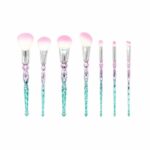 Green And Pink Makeup Brush Set – Bild 2