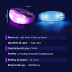 Light up Bracelets for Party Supplies(50Pack GFB005 Wristband) – Bild 2