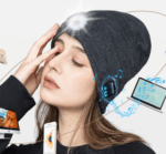 Glow Wireless Music Call Warm Earphone Hat – Bild 3